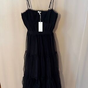 Moon River Black Dress